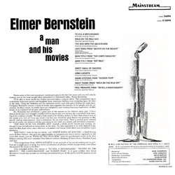 Elmer Bernstein: A Man and His Movies Soundtrack (Elmer Bernstein, Bronislau Kaper) - CD Trasero