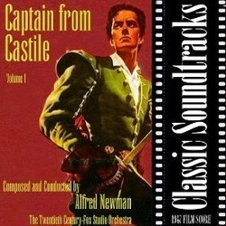 Captain from Castile Volume I Soundtrack (Alfred Newman) - Cartula