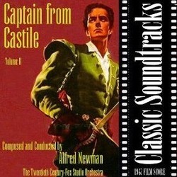 Captain from Castile Volume II Soundtrack (Alfred Newman) - Cartula