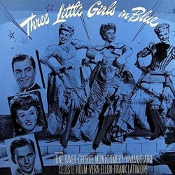 Three Little Girls in Blue Soundtrack (Various Artists, David Buttolph, Cyril J. Mockridge, Josef Myrow, Harry Warren) - Cartula