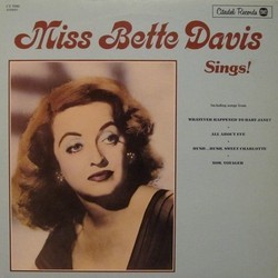 Miss Bette Davis Sings! Soundtrack (Various Artists, Bette Davis) - Cartula