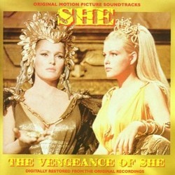 She / The Vengeance of She Soundtrack (James Bernard, Mario Nascimbene) - Cartula