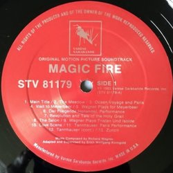 Magic Fire Soundtrack (Erich Wolfgang Korngold, Richard Wagner) - cd-cartula