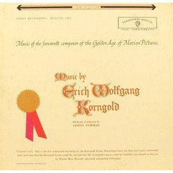 Music by Erich Wolfgang Korngold Soundtrack (Erich Wolfgang Korngold) - Cartula