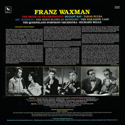 New Recordings from the Films of Franz Waxman Soundtrack (Franz Waxman) - CD Trasero