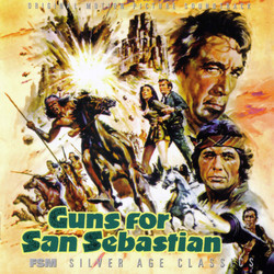 Guns For San Sebastian Soundtrack (Ennio Morricone) - Cartula