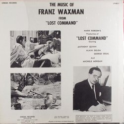 Lost Command Soundtrack (Franz Waxman) - CD Trasero