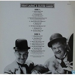 Stan Laurel & Oliver Hardy 1 Soundtrack (Marvin Hatley, Leroy Shield) - CD Trasero