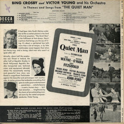 The Quiet Man Soundtrack (Bing Crosby, Victor Young) - CD Trasero