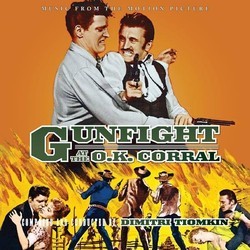 Gunfight at the O.K. Corral Soundtrack (Dimitri Tiomkin) - Cartula