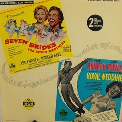 Seven Brides for Seven Brothers / Royal Wedding Soundtrack (Original Cast, Gene de Paul, Alan Jay Lerner , Burton Lane, Johnny Mercer) - Cartula