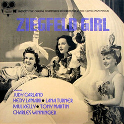 Ziegfeld Girl Soundtrack (Nacio Herb Brown, Original Cast, Roger Edens, Gus Kahn, Herbert Stothart) - Cartula