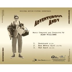 Adventurous Andy Soundtrack (Alan Williams) - CD Trasero