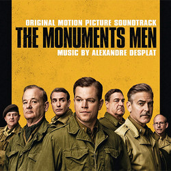 The Monuments Men Soundtrack (Alexandre Desplat) - Cartula