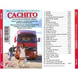Cachito Soundtrack (Bingen Mendizbal, Kike Surez Alba) - CD Trasero