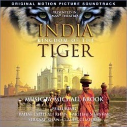 India: Kingdom of the Tiger Soundtrack (Michael Brook) - Cartula