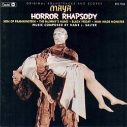 Maya / Horror Rhapsody Soundtrack (Hans J. Salter) - Cartula