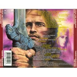 Conan the Barbarian Soundtrack (Basil Poledouris) - CD Trasero