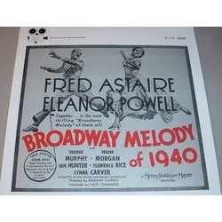 Broadway Melody of 1940 Soundtrack (Original Cast, Cole Porter, Cole Porter) - Cartula