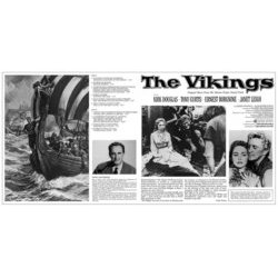 The Vikings Soundtrack (Mario Nascimbene) - cd-cartula
