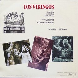 Los Vikingos Soundtrack (Mario Nascimbene) - CD Trasero