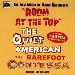 Room at the Top / The Quiet American / The Barefoot Contessa Soundtrack (Mario Nascimbene) - Cartula