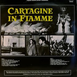 Carthage en Flammes Soundtrack (Mario Nascimbene) - CD Trasero