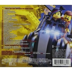 The Lego Movie Soundtrack (Various Artists, Mark Mothersbaugh) - CD Trasero