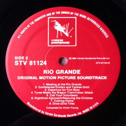 Rio Grande Soundtrack (Victor Young) - cd-cartula