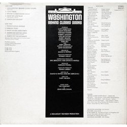 Washington: Behind Closed Doors Soundtrack (Dominic Frontiere) - CD Trasero