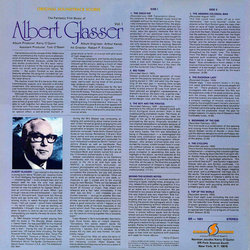 The Fantastic Film Music of Albert Glasser Soundtrack (Albert Glasser) - CD Trasero