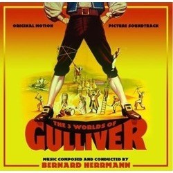 The 3 Worlds of Gulliver Soundtrack (Bernard Herrmann) - Cartula