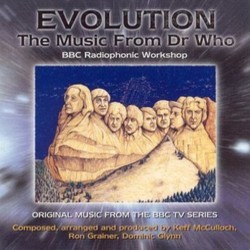 Evolution: The Music from Doctor Who Soundtrack (Dominic Glynn, Ron Grainer, Keff McCulloch) - Cartula