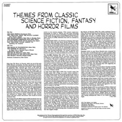 Themes from Classic Science Fiction, Fantasy and Horror Films Soundtrack (Various Artists) - CD Trasero