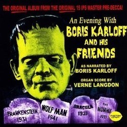 An Evening With Boris Karloff and His Friends Soundtrack (Various Artists) - Cartula