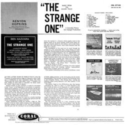 The Strange One Soundtrack (Kenyon Hopkins) - CD Trasero