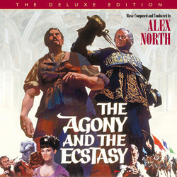 The Agony and the Ecstasy Soundtrack (Jerry Goldsmith, Alex North) - Cartula