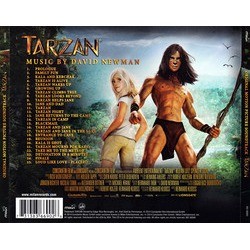 Tarzan Soundtrack (David Newman) - CD Trasero