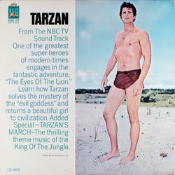 The TV Sound Track of Tarzan Soundtrack (Jerry Fielding, Walter Greene, Nelson Riddle) - CD Trasero