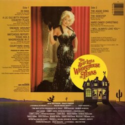 The Best Little Whorehouse in Texas Soundtrack (Various Artists, Patrick Williams) - CD Trasero