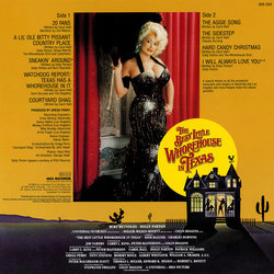 The Best Little Whorehouse in Texas Soundtrack (Various Artists, Patrick Williams) - CD Trasero