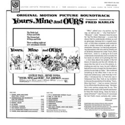 Yours, Mine and Ours Soundtrack (Fred Karlin) - CD Trasero