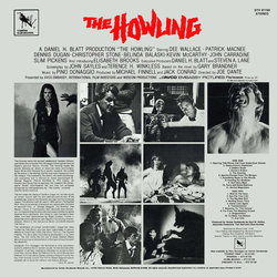 The Howling Soundtrack (Pino Donaggio) - CD Trasero