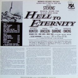 Hell to Eternity Soundtrack (Leith Stevens) - CD Trasero