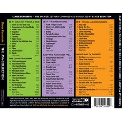 Elmer Bernstein: The Ava Collection Soundtrack (Elmer Bernstein) - CD Trasero