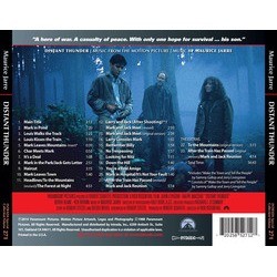 Distant Thunder Soundtrack (Maurice Jarre) - CD Trasero
