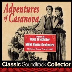 Adventurers of Casanova Soundtrack (Hugo Friedhofer) - Cartula