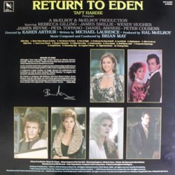 Return to Eden Soundtrack (Brian May) - CD Trasero