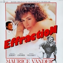 Effraction Soundtrack (Maurice Vander) - Cartula