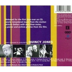 DOLLAR$ Soundtrack (Various Artists, Quincy Jones) - CD Trasero